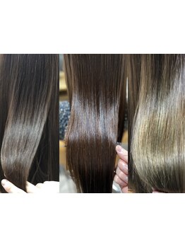 【髪質改善×oggiotto】髪質改善トリートメントでなりたい艶髪に！/髪質改善/縮毛矯正/oggiotto/着付