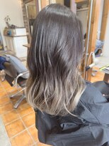 ルチア ヘア ステラ 京都店(Lucia hair stella)&nbsp;バレイヤージュ/くすみベージュ/透明感/学割U24/京都/河原町