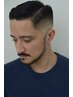 【平日限定30％オフ】スモールプラン(カット+顔剃り+眉毛メンテ)「3850円」