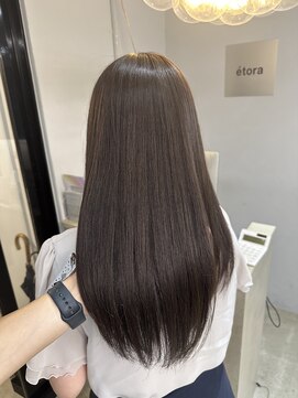 エトラ 渋谷店(etora) 艶髪 シアーグレージュ 美髪 ケラチントリートメント