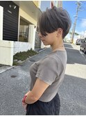 ハイライト★髪質改善トリートメント★ショートボブ★小顔カット