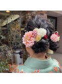 『ヘアセット/成人式/卒業式/着物