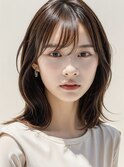 黒髪/グレージュ/ミルクティーベージュ/髪質改善【難波】
