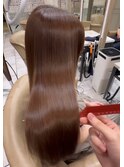 髪質改善ストレート艶髪トリートメントカット