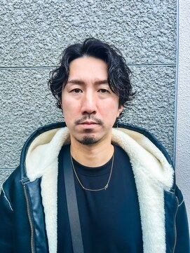 ミスターマウントロックバーバーショップ(MR.MT.ROCK BARBER SHOP) ミディアムパーマ
