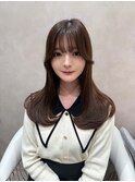 ◎イメチェン外ハネボブ美髪×ブリーチなしレイヤー韓国/銀座