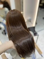 ジーナ 博多筑紫口(Zina) まろやかベージュ×髪質改善トリートメント/YURI/博多髪質改善
