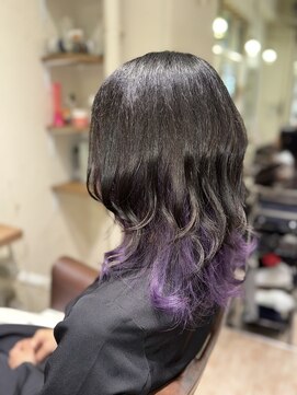 シェリー(cherie) ウルフ×インナー紫