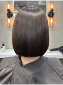 ショートボブ・髪質改善カラー