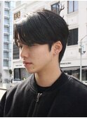 【名古屋丸の内】韓国センターパートニュアンスパーマメンズ眉毛