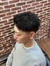 (※条件付)時短メニュー◎men'sカット+シャンプーブロー(30分)[神田/men's]