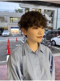 【ハクラ】マッシュパーマ ショートマッシュ