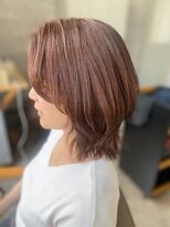 ソイクフ 高田馬場店(SOY-KUFU)&nbsp;20代30代40代◎似合わせカットミニウルフチェリーブラウンミディ