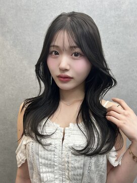 ボタン テンジン(VOTAN tenjin) 【木串楽人】韓国ヘア/レイヤーロング