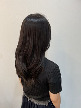 シャトン 中崎(chaton) 大人女子黒髪ロングヘア