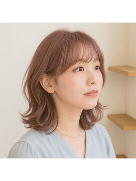 スープレックス ヘアーデザイン(SOUPREX HAIR DESIGN) 柔らかモーブピンク　20代 30代 40代 50代 60代　髪質改善　学割