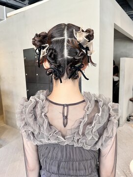 ヘアー アイス ルーチェ(HAIR ICI LUCE) 大人気！ゆるふわヘアセットお呼ばれヘア/中西