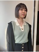 ココアベージュ/黒髪/オリーブグレー/小顔[千葉駅]