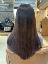 アンククロス 表参道(ANKH CROSS)&nbsp;【ビフォーアフター】シールエクステ/ストレートロング