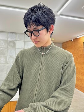 トゥコ(tuco) スパイキーショート　長めスパイキー　ピンパーマ　メンズカット