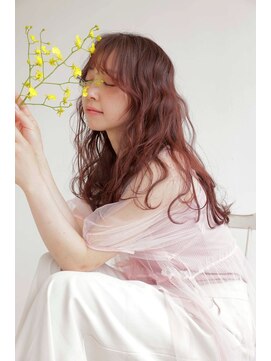 レイヤーカット/顔まわりカット/ロングヘア/ロングレイヤー