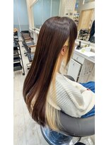 ゼル イオンタウン名西(ZELE)&nbsp;【圧倒的コントラスト】艶感ショコラ×インナーカラー