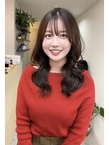 クイ(quii) 韓国風くびれ巻き×透明感ブラウンで大人綺麗に♪