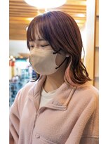 シビバイレボ(CIBI by revo)&nbsp;地毛風カラー/切りっぱなしボブ[船橋駅/ボブ]