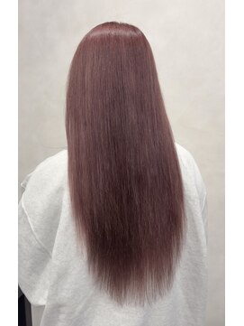 ヴィヒタ 川越 本川越(VIHTA.) ブリーチダブルカラーピンクベージュレイヤーカット川越本川越