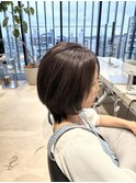 縮毛矯正/白髪ぼかし/ショートウルフ