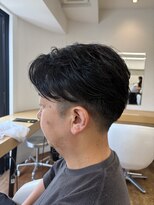 ホワイトハウス 芦屋さくら並木店(WHITE HOUSE)&nbsp;【清潔感】センター分け毛流れ