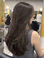 シティ(CITY)&nbsp;艶髪ロングレイヤー×チョコレートブラウン【CHICA】