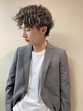 グレース(GRACE) ヨコガオ美男子！モテパーマスタイル【担当アサオ】