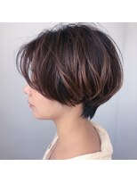 ハニーマスタード(HONEY MUSTARD)&nbsp;【お客様スタイル】ナチュラルエレガンスなショート