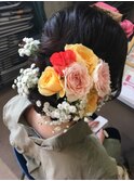 浴衣ヘアセット