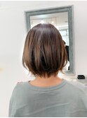 ■前下がりラウンドボブ