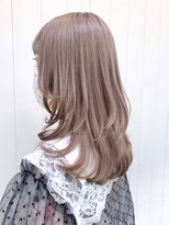 アイティー バイ アルバム 中野店(IT by ALBUM)&nbsp;ホワイトベージュレイヤー_くびれヘアビタミンカラー_ba339901