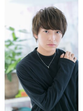 ミック ヘアアンドメイク アップ 駒込店(miq Hair&Make up) マットアッシュプチウルフ★サイドパートショートb1