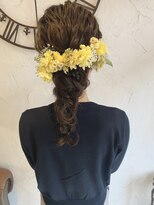 ルーツヘアーガーデン(Roots hair garden) #あみおろし#ヘアセット#お呼ばれヘア
