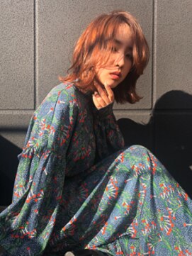 スピガ(SPIGA) 前髪なし×切りっぱなしボブ