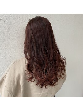 ラヴィズム(LUVISM) ロングヘア　ベリーピンク　１０代２０代３０代