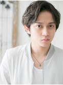 ビジネスシーンでも◎で七三分けワイルドコンマヘアS北浦和