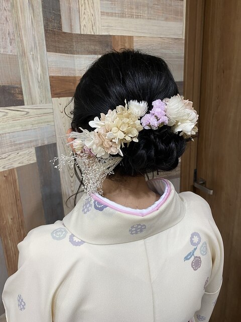 着物ヘアセット