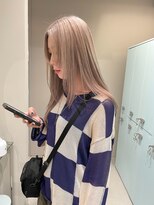 ジェム(GEM)&nbsp;ハイトーンベージュ/レイヤーカット