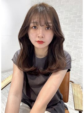 レイラバイアフロート 吉祥寺(Lila by afloat) 韓国ヘア/艶髪/フェイスレイヤー/モカブラウン