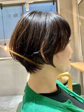 アーツ 茅ヶ崎(arts) 前髪/マチルダボブ/ピンクベージュ/インナーグレージュ/ショート
