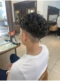 強めパーマ