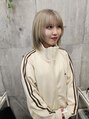 アグ ヘアー パルフェ 奈良駅前店(Agu hair parfait) ハイトーンカラー得意です!!黒染めからでもここまでいけます!