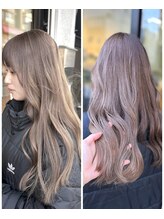 Sayaka/【2025年は透明感×艶感がトレンド】透明感たっぷりベージュcolorは不動の人気◎