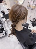 あみ下ろし/心斎橋ヘアセット